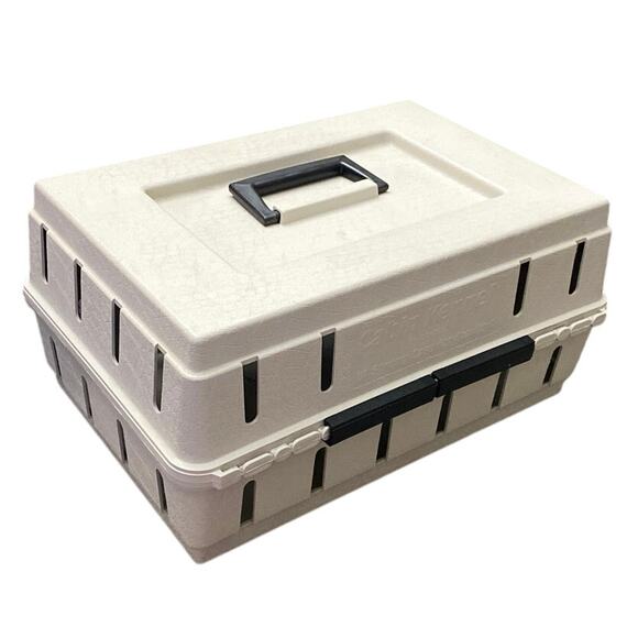 Travel Crate Doskocil Cabin Kennel Hard Top Small Animal Airline 16x12x8.5 Tan - Picture 1 of 15